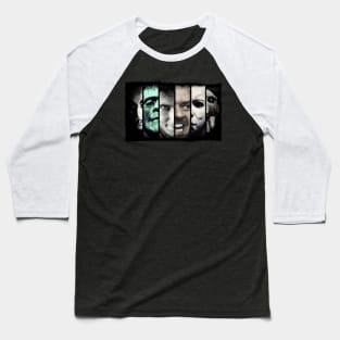 HORROR COLLAGE Baseball T-Shirt